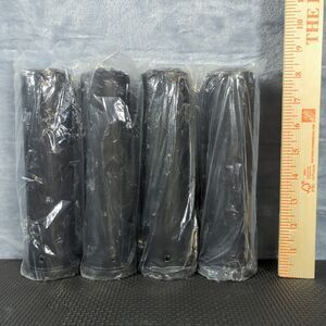 2 Pairs Olympic Adapter Sleeve 8" Converts 1"  Standard Weight Plate Posts to 2"